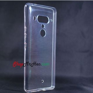 Ốp lưng dẻo silicon htc u12 plus siêu mỏng trong suốt