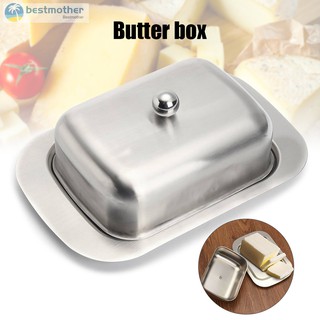 Khay đựng bánh mì bằng thép không gỉ có nắp đậy