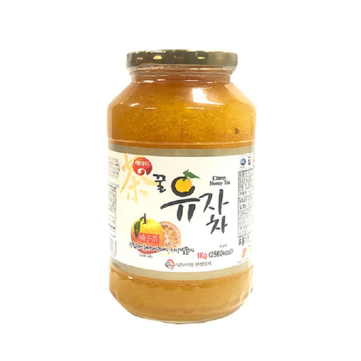 Hũ trà chanh mật ong CITRON HONEY TEA Hàn Quốc (1 Kg/ hũ)