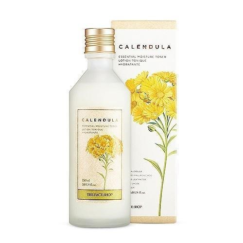 The Face Shop Kem dưỡng ẩm  chiết xuất Calendula chăm sóc da hiệu quả Calendula cream Calendula Toner Calendula Emulsion