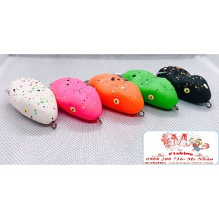 Nháy hơi câu cá lóc hd frog hd55