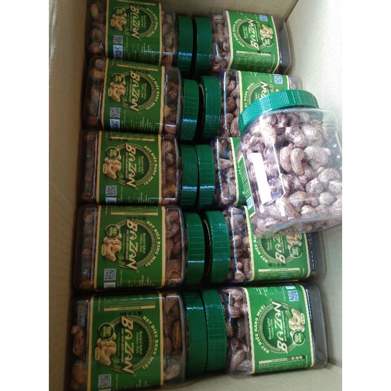 HẠT ĐIỀU RANG MUỐI BAZAN SỐ 1 BÌNH PHƯỚC 500Gr