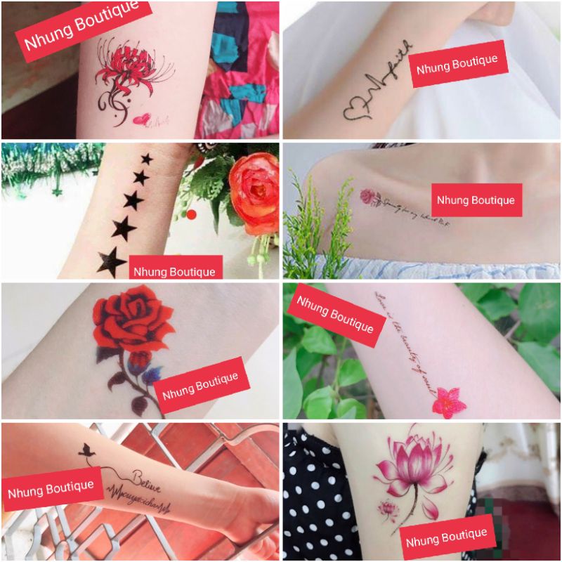 Hình Xăm MagicTatoo, Hình Xăm Dán 10.5cm x 6cm kéo dài 7-10ngày, hình Xăm Ma Thuật Đẹp,Hottrend