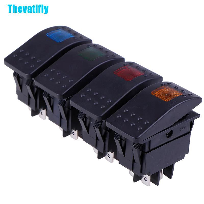 Công tắc bật/tắt 4Pin chống thấm nước tiện dụng cho tàu thuyền/ xe hơi
