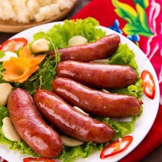 Lạp xưởng nem tươi cai lậy - tiền giang, loại đặc biệt gói 500g. chỉ giao hoả tốc hcm