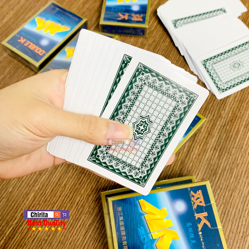 Đồ chơi Bộ Bài Tây Giấy DOUBLE K 52 Lá - Bộ Bài Giấy, Bài Tây 52 Lá