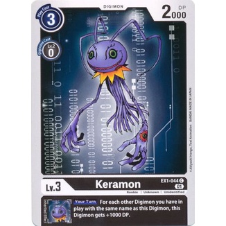 Thẻ bài Digimon - TCG - Keramon / EX1-044'