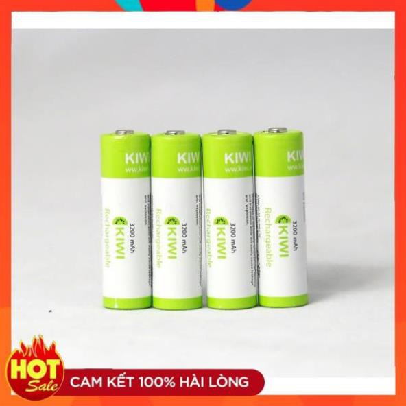 [Hàng Xịn]Combo Bộ pin 4 và dock sạc kiwi. dung lượng 2800ma