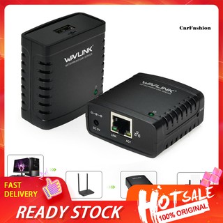 【crs】USB 2.0 Printer Network TCP/IP LPR Print Server Share LAN Networking Adapter