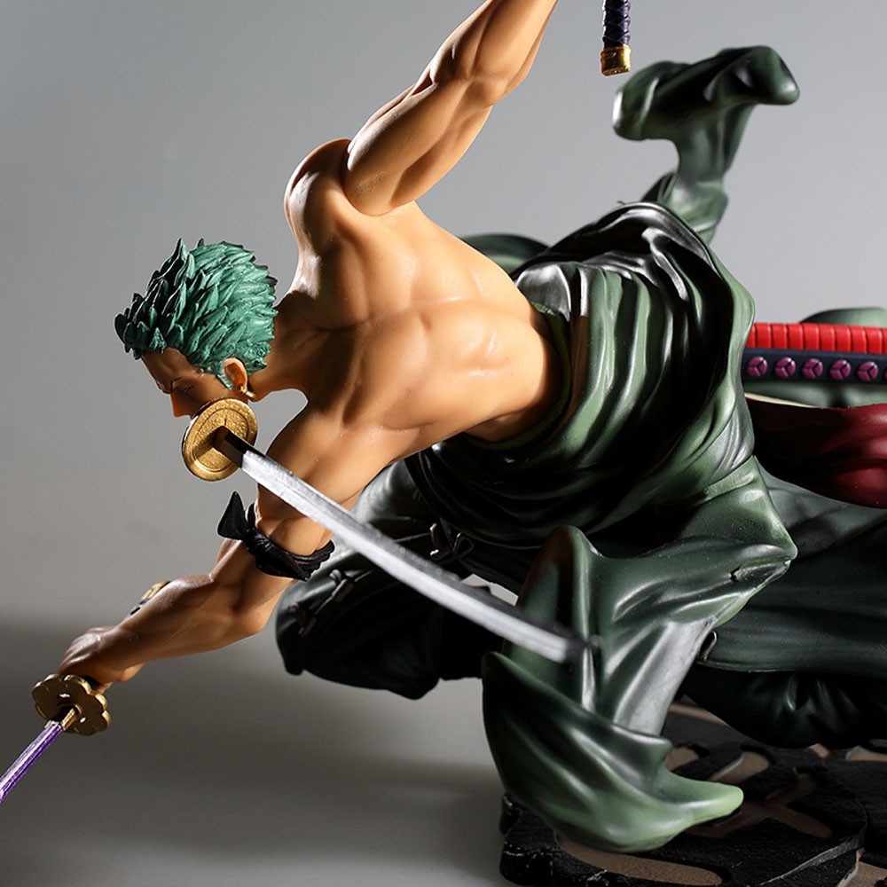 Mô Hình Nhân Vật Roronoa Zoro Bằng Nhựa Pvc