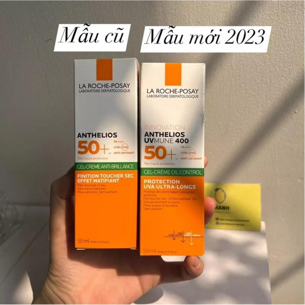 Kem Chống Nắng La Roche-Posay Kiểm Soát Dầu SPF50+ 50ml Anthelios Anti-Shine Gel-Cream Dry Touch Finish Mattifying Effec