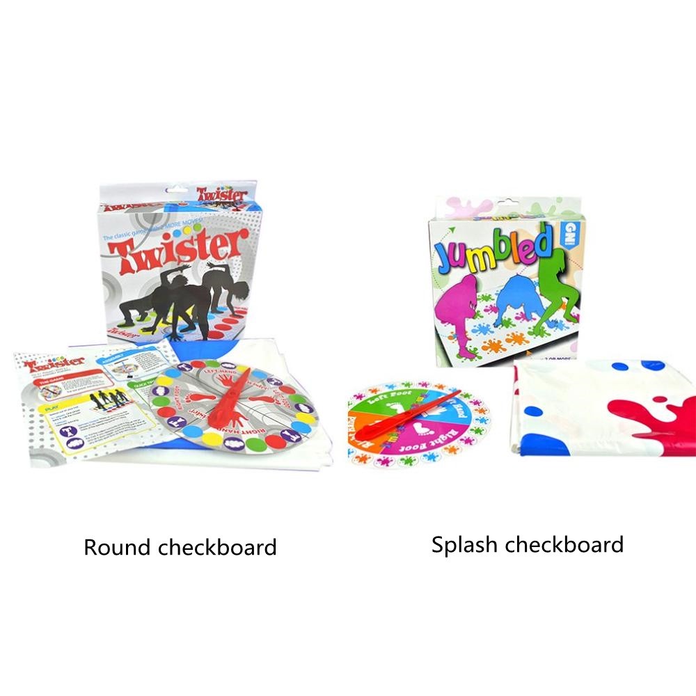 Bộ trò chơi twister nhiều người chơi tương tác vui nhộn cho gia đình