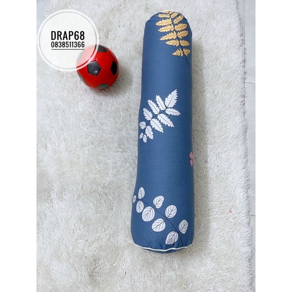 Gối ôm dài người lớn gối ôm cotton 100%  cao cấp gồm 1 vỏ + ruột gối