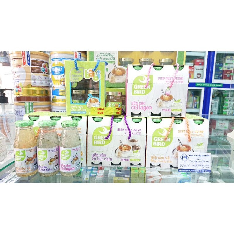 GREEN BIRD Nước Yến Sào Cho Mọi Lứa Tuổi Nutrinest