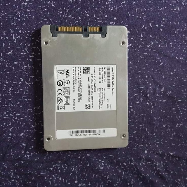 SSD INTEL 540S 256GB