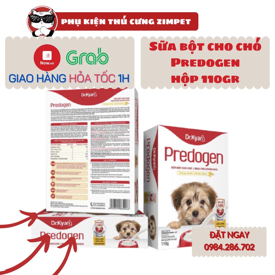 Sữa bột cho chó bảo vệ thận Dr.Kyan Predogen hộp 110gr