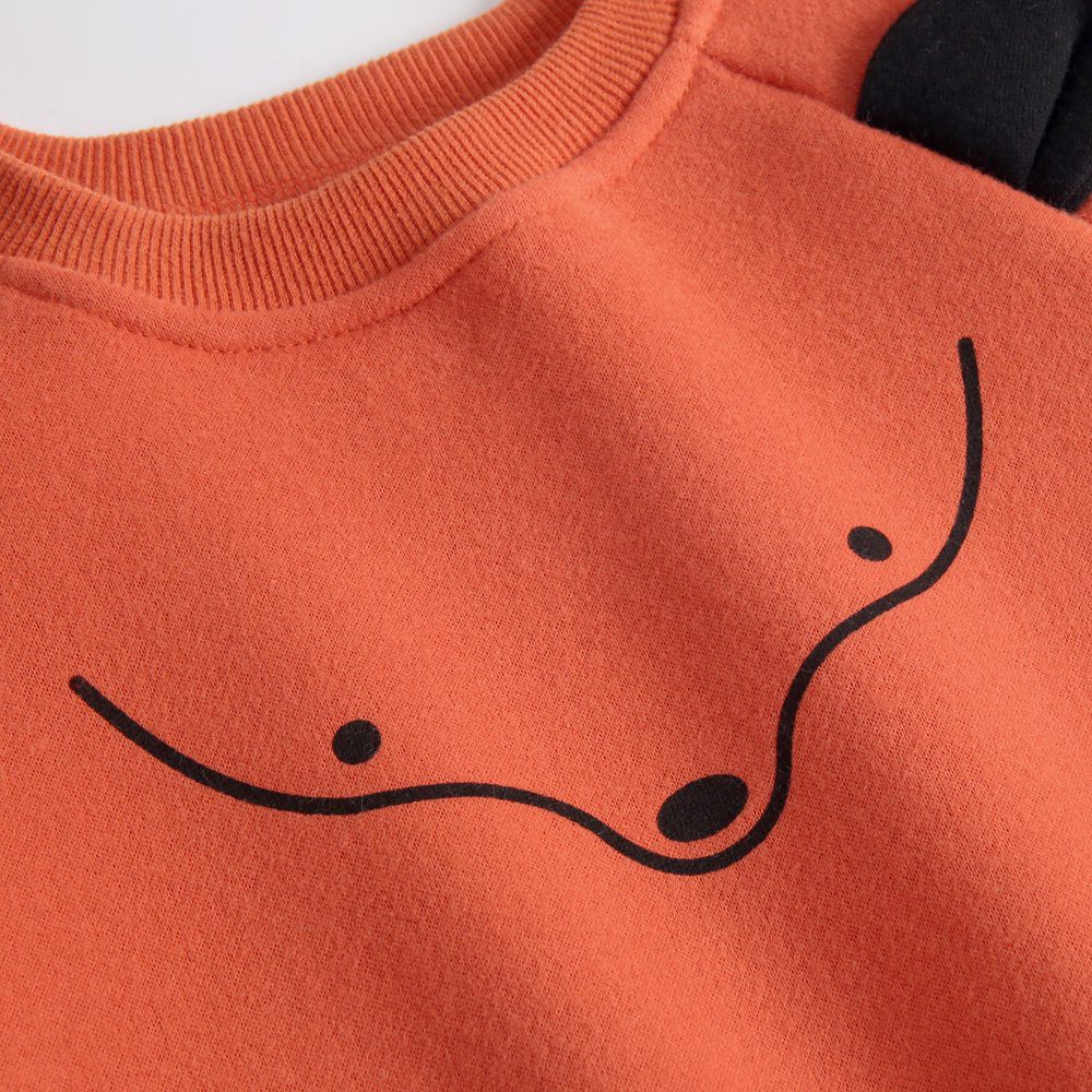 Bộ 2 Món Áo Và Quần SANLUTOZ Họa Tiết Hoạt Hình Đơn Giản Cho Em Bé