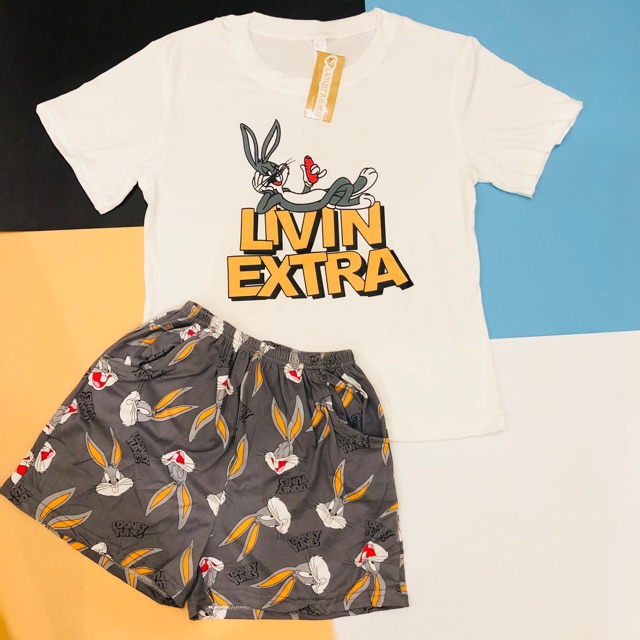 Bộ đồ thể thao nữ hình thỏ MS01 hàng Quảng Châu cao cấp