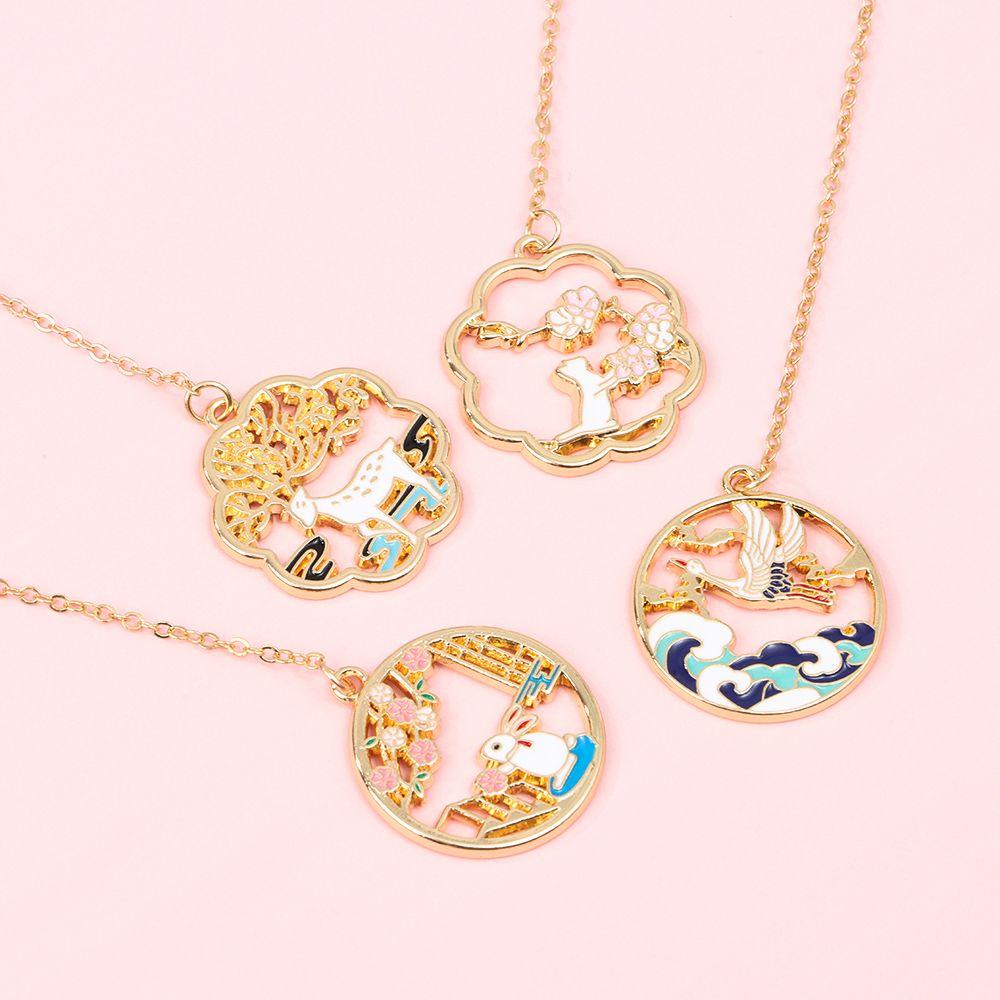 Dây Chuyền Hợp Kim Mặt Hình Động Vật Hoạt Hình Đáng Yêu 1 #