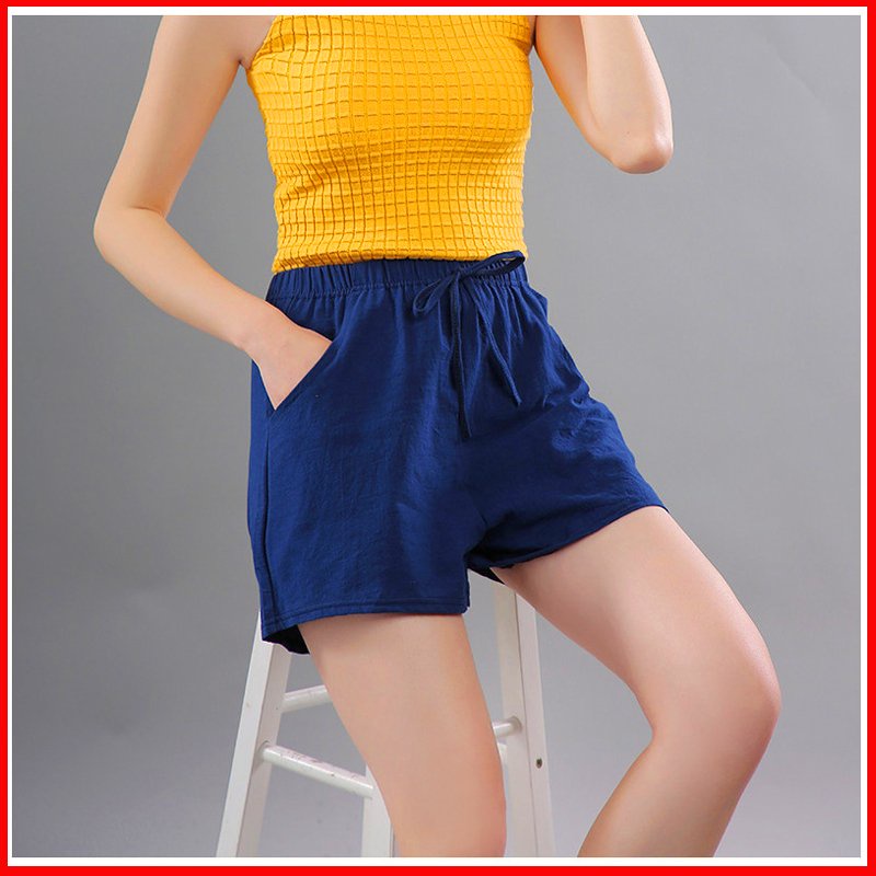 Quần Short nữ ( QUẦN SHORT THUN COTTON ỐNG RỘNG )