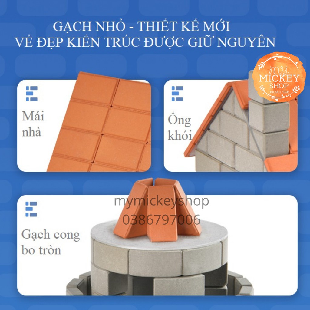 MIDEER STEAM Bộ đồ chơi xếp hình bằng gạch Xây dựng có 5 cấp độ MASTER BUILDER - trò chơi STEAM cho bé từ 6 7 8 tuổi