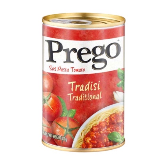 Sốt Mì Ý Cà Chua Truyền Thống Prego 300 g (Thương Hiệu Mỹ - SX Malaysia)