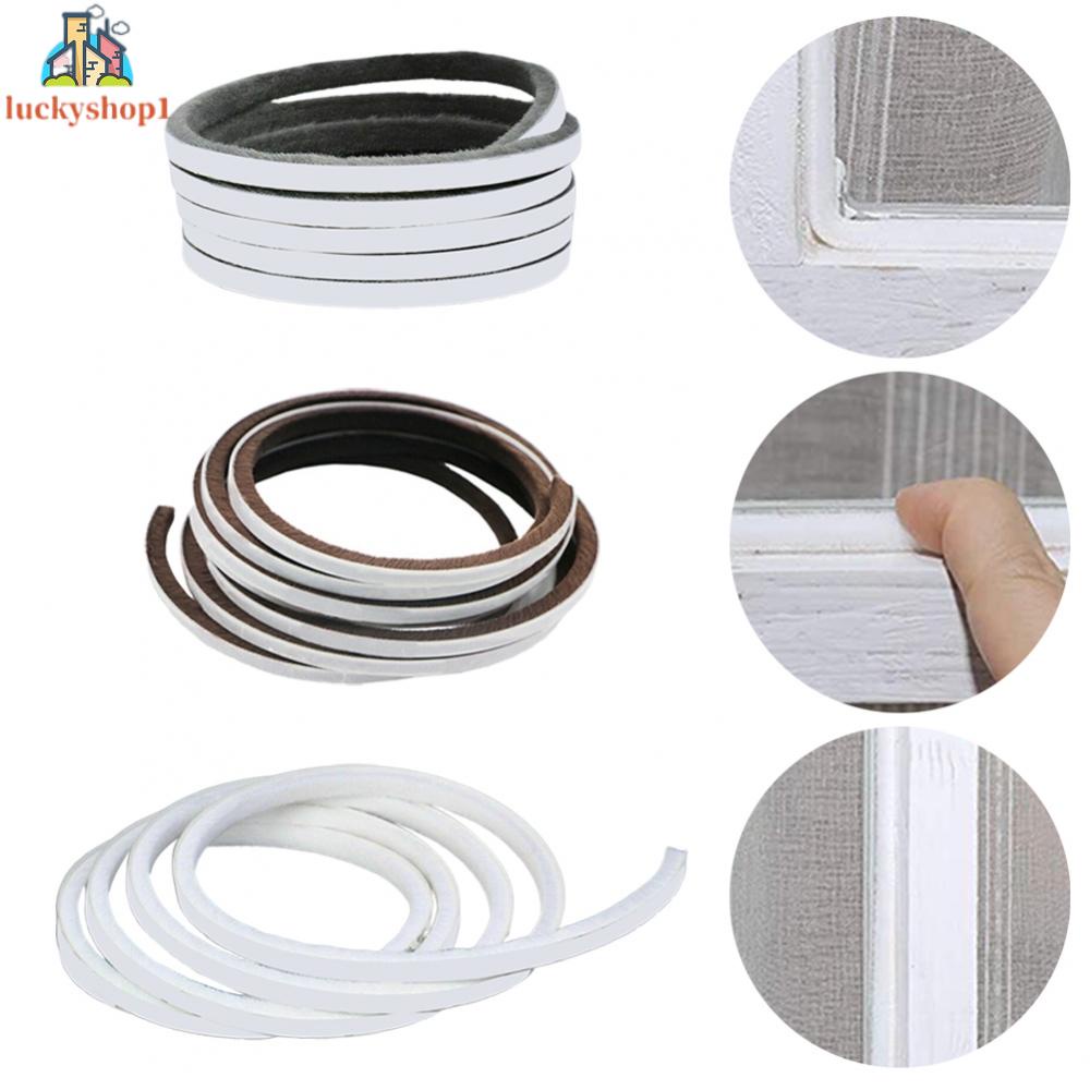 9X5 Với Backglue Terry Chống bụi cách âm Crash Strip Khe hở Dải niêm phong 10M