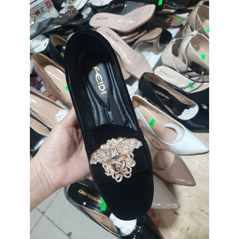 Bệt khóa nhung mũi vuông | BigBuy360 - bigbuy360.vn