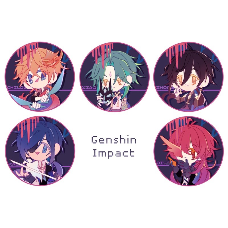 Hình dán Genshin Impact