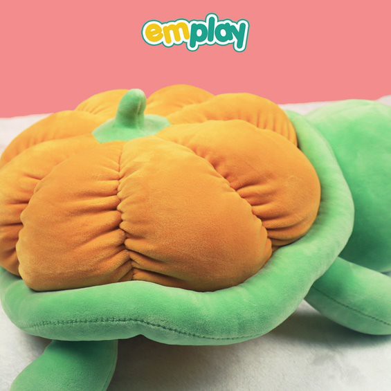 Gấu bông rùa Emplay cao cấp cho trẻ em thiết kế vải nhung mềm mịn co giãn 4 chiều an toàn cho bé