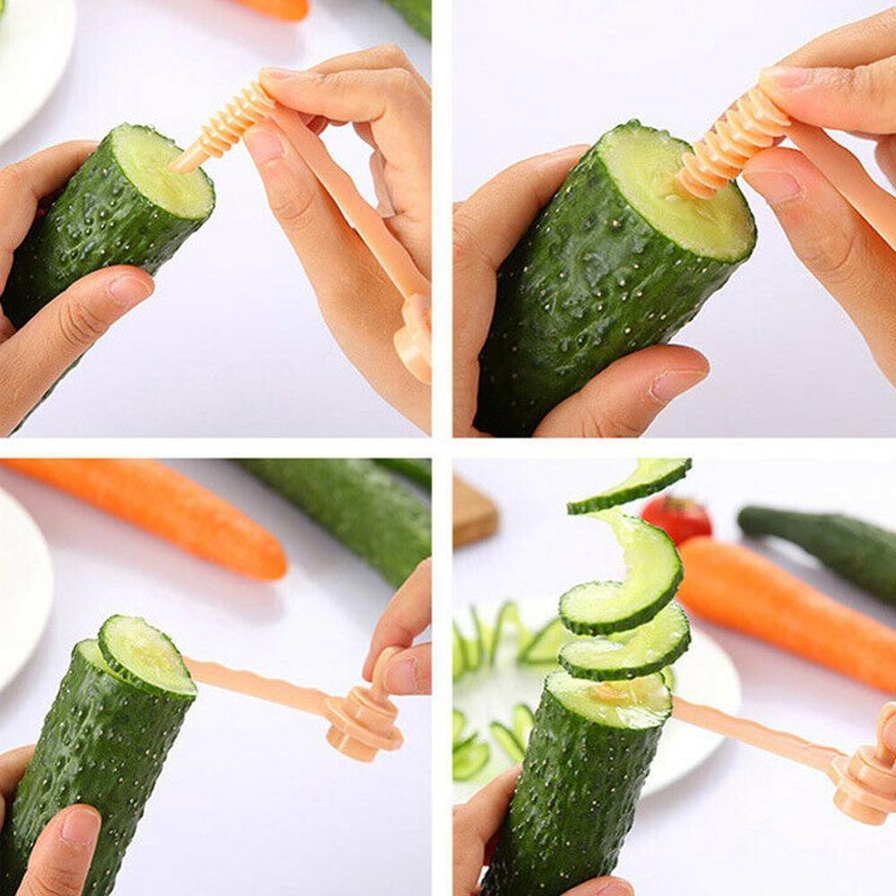 Dụng Cụ Cắt Rau Củ Quả Hình Xoắn Ốc Tiện Lợi