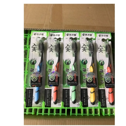 Bàn chải đánh răng than Tre BOSSI 921 Cao cấp Hàn quốc - lẻ 1 cái