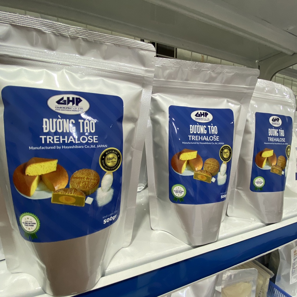 500Gram Đường tảo trehalose Nhật bản - Đường tảo trehalose Nhật bản gói 500gr