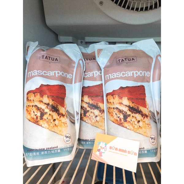 Phô mai Mascarpone Tatua 1kg