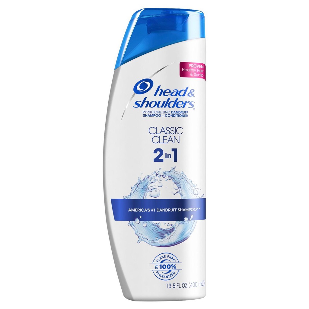 Dầu Gội &amp; Xả 2in1 Head&amp;Shoulders Mỹ nhiều mùi hương 380/400ml