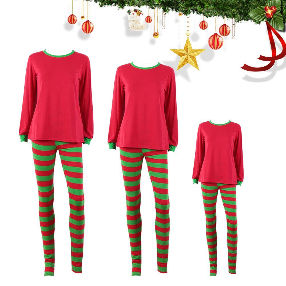 JUNE Bộ Pijama HọA TiếT GiáNg Sinh Cho NgườI LớN Và Trẻ Em