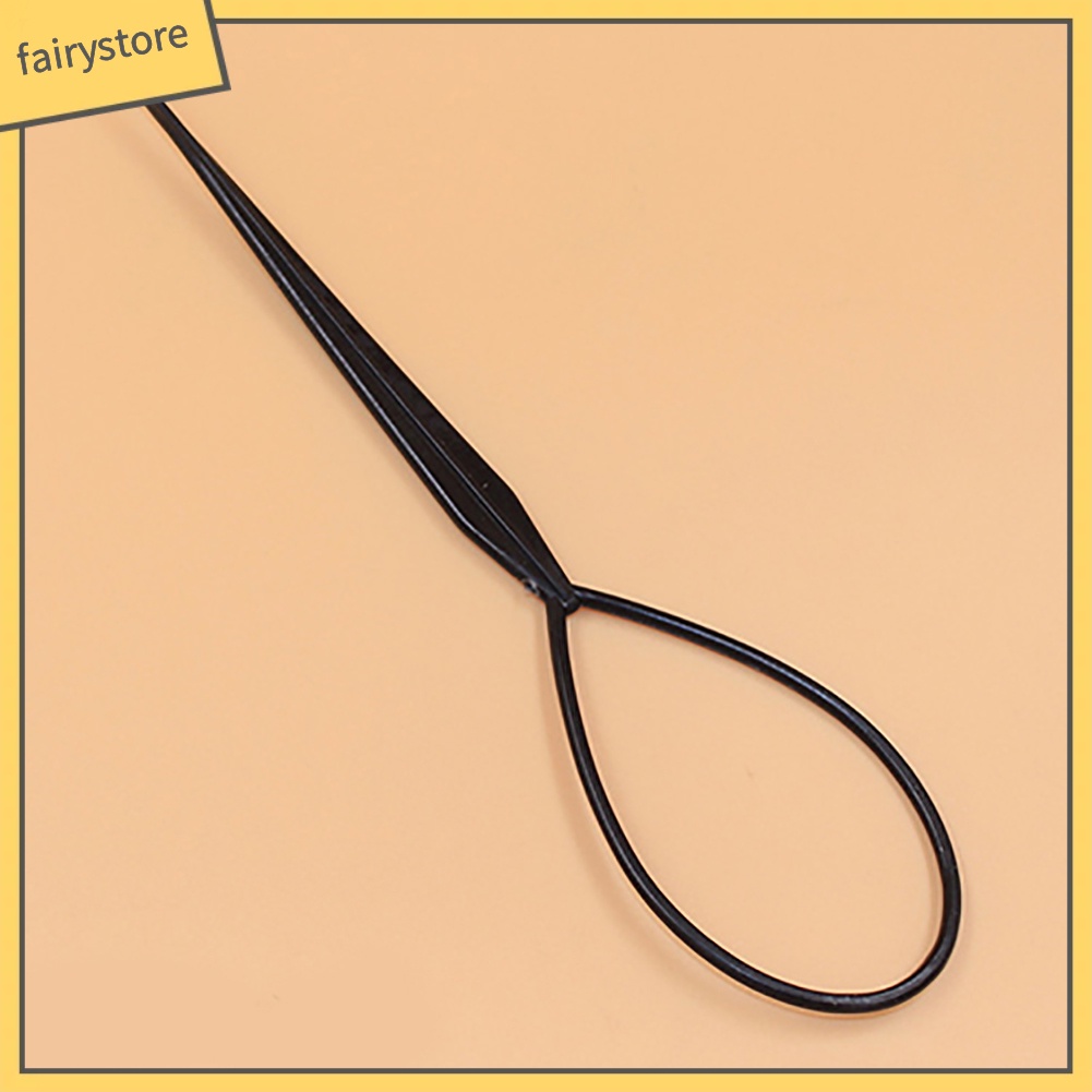 [Hàng mới về] Bộ 4 món dụng cụ kéo kẹp lược xoắn tạo kiểu tóc thời trang