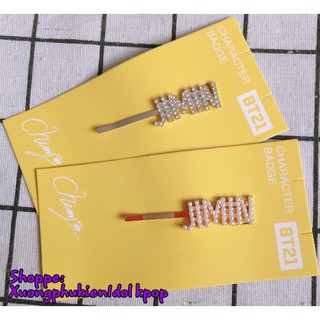 Kẹp tóc tên thành viên Bangtan