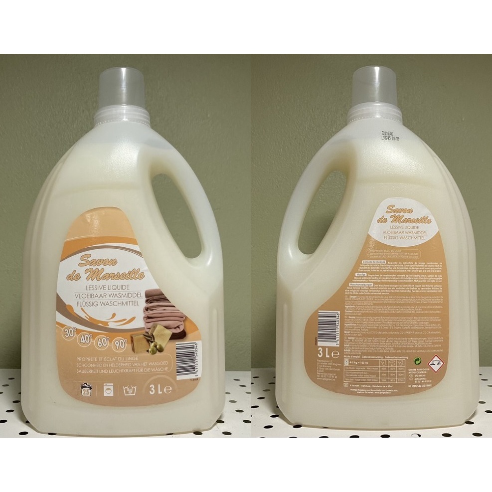 Nước Giặt Savon de Marseille Hương Nước Hoa Pháp Nhẹ Dịu Dung Tích 3L - Hàng Pháp Chính Hãng Madein EU