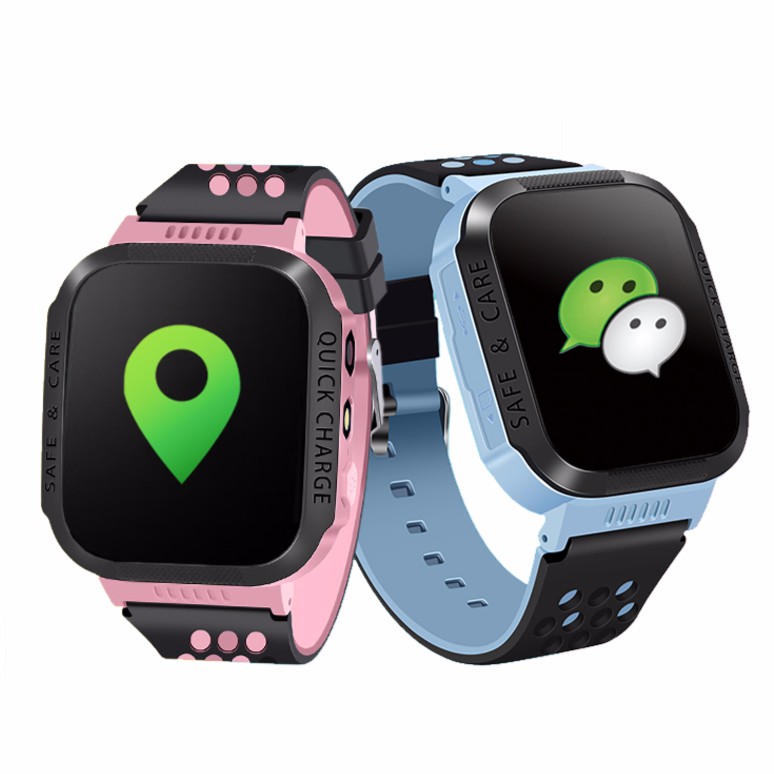 Đồng hồ định vị trẻ em GPS Tracker Y21G mới nhất (Xanh Dương) + Tặng thiết bị đeo xua đuổi muỗi Bikit