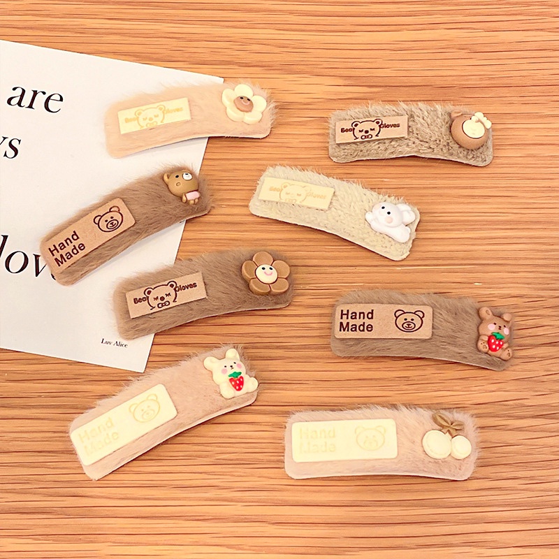 Thời Trang Kẹp Tóc Hoạt Hình Dễ Thương JP6