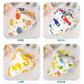 Set 5 yếm tam giác 2 lớp
