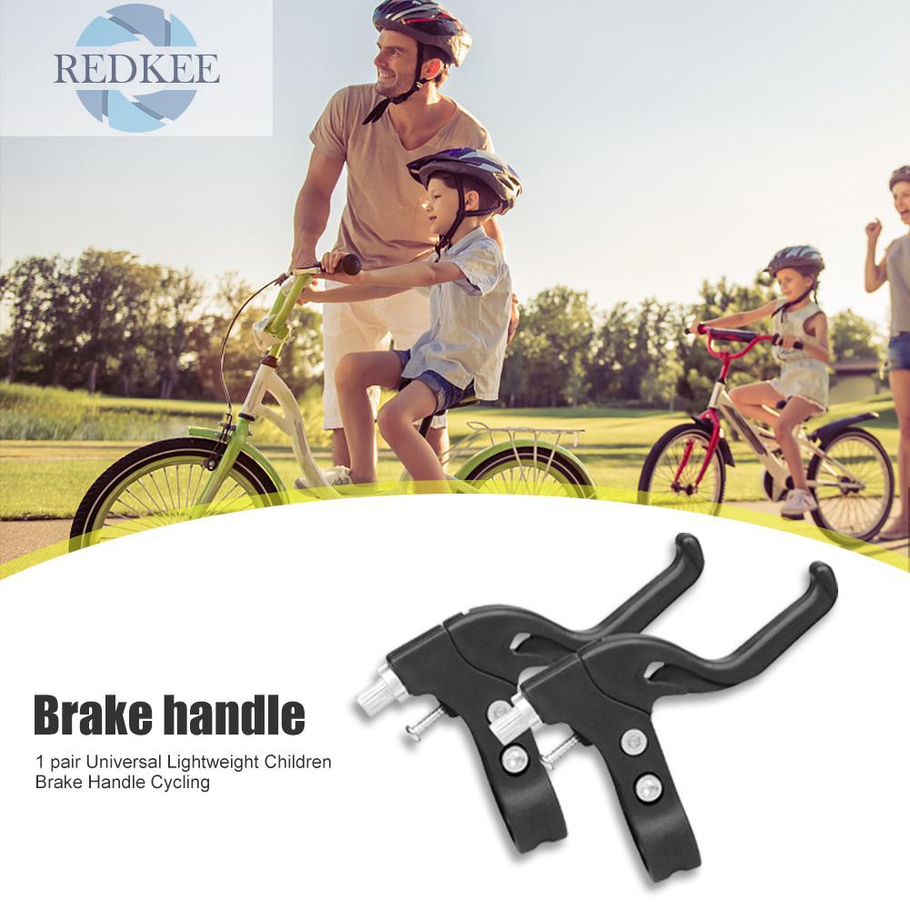 1 Cặp Tay Thắng Xe Đạp Trẻ Em Màu Đỏ 22mm 7 / 8 Inch