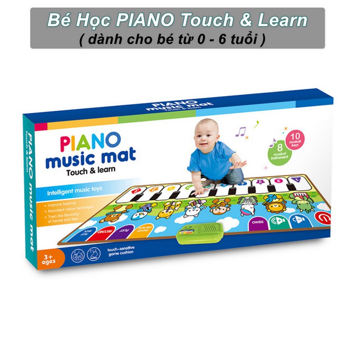 Bé Học PIANO Touch &amp; Learn (dành cho bé tù 0-6 tuổi) - Home and Garden