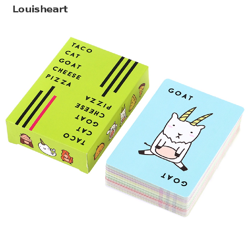 Bộ Trò Chơi Board Game Louisheart Taco Cat Goat Cheese Pizza 4 Tầng