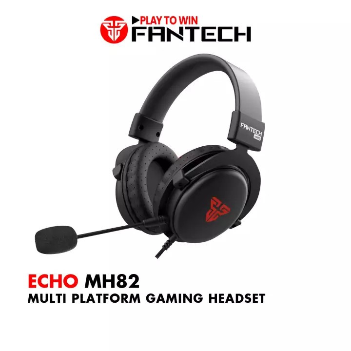 Tai Nghe Gaming Đa Dụng ECHO FANTECH MH82 Micro Có Thể Tháo Rời - Hãng Phân Phối Chính Thức