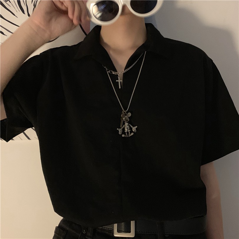 Dây Chuyền Mặt Hình Gấu Dễ Thương Phong Cách Hàn Quốc Cổ Điển 12444