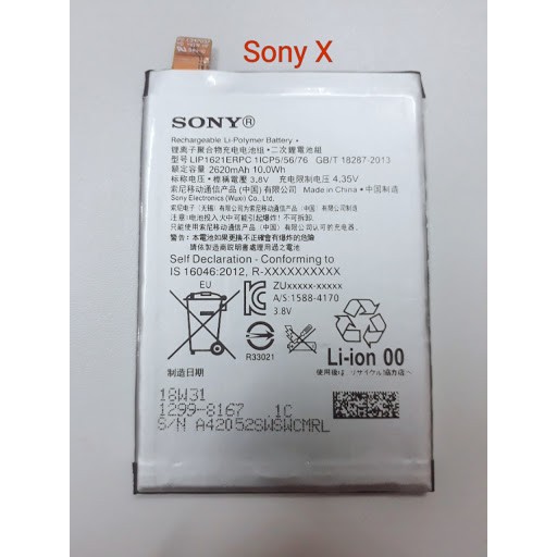 Pin sony Xperia X