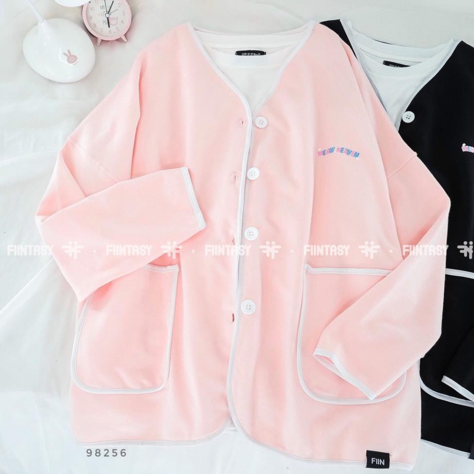 [Mã FASHIONGREEN194 giảm 10% tối đa 30K đơn 99K] Áo khoác Cardigan MEOW HEAVEN dáng Ulzzang Unisex - Made by Fiin Store