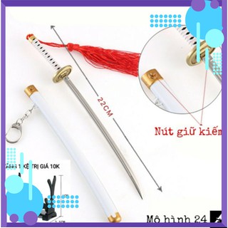 Mô hình móc khóa Kiếm Ichadoji Wado Ichimonji của Roronoa Zoro katana Wano quốc Wazamono huyền thoại